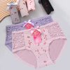 Shuifangxia Premium Cotton Lace Briefs Set for Women