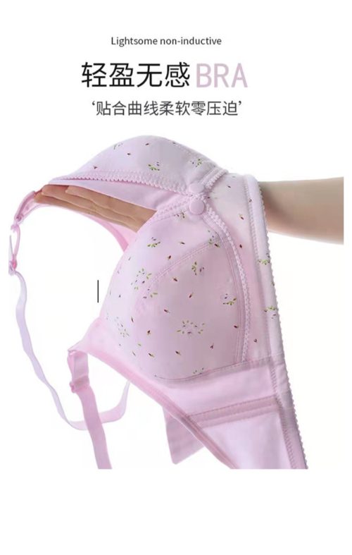 Breastfeeding Bra Maternity Bra Front Button Bra cotton Bra comfortable Bra new born baby feeding Bra