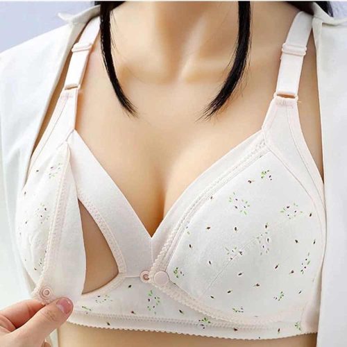 Breastfeeding Bra Maternity Bra Front Button Bra cotton Bra comfortable Bra new born baby feeding Bra