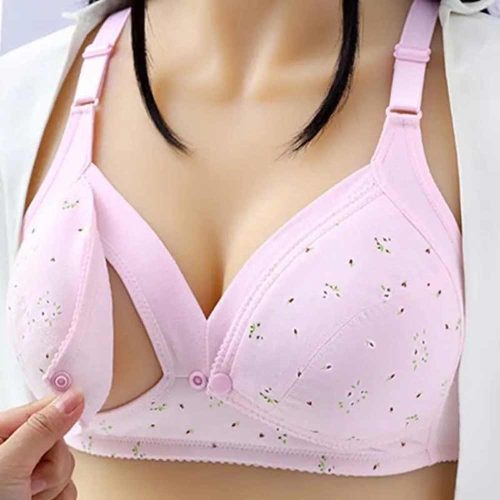 Breastfeeding Bra Maternity Bra Front Button Bra cotton Bra comfortable Bra new born baby feeding Bra